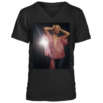 Alicia Keys Men's V-Neck T-Shirt