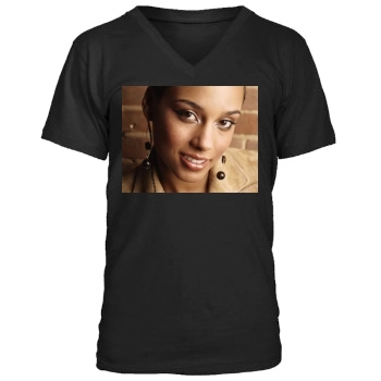 Alicia Keys Men's V-Neck T-Shirt