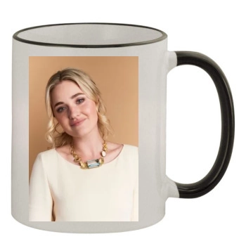 AJ Michalka 11oz Colored Rim & Handle Mug