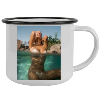 Alessandra Ambrosio Camping Mug