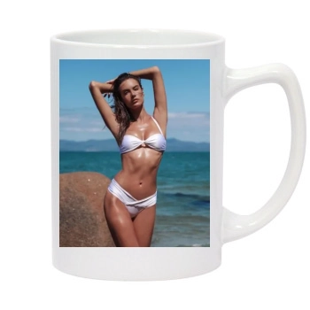 Alessandra Ambrosio 14oz White Statesman Mug