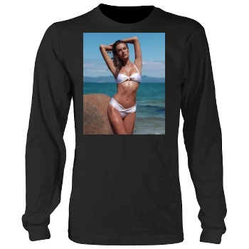 Alessandra Ambrosio Men's Heavy Long Sleeve TShirt