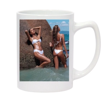 Alessandra Ambrosio 14oz White Statesman Mug