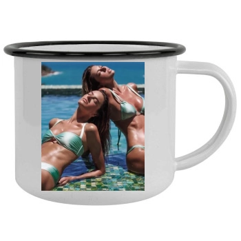 Alessandra Ambrosio Camping Mug