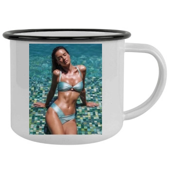 Alessandra Ambrosio Camping Mug