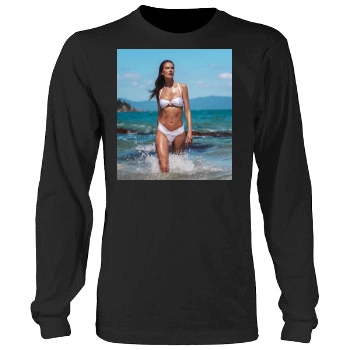 Alessandra Ambrosio Men's Heavy Long Sleeve TShirt