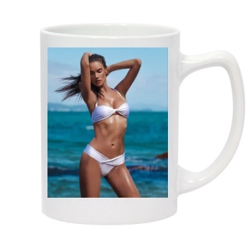 Alessandra Ambrosio 14oz White Statesman Mug