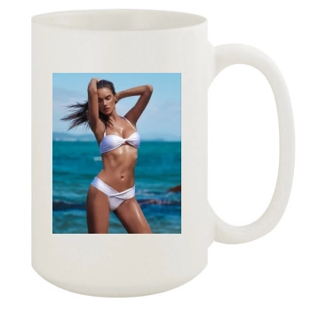 Alessandra Ambrosio 15oz White Mug