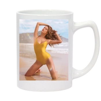 Alessandra Ambrosio 14oz White Statesman Mug