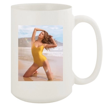 Alessandra Ambrosio 15oz White Mug