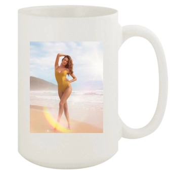 Alessandra Ambrosio 15oz White Mug