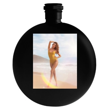 Alessandra Ambrosio Round Flask