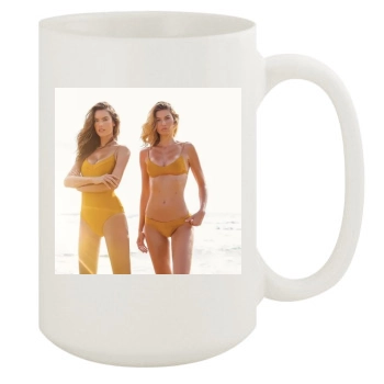 Alessandra Ambrosio 15oz White Mug