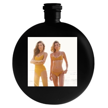 Alessandra Ambrosio Round Flask