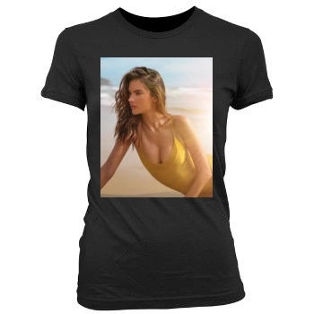 Alessandra Ambrosio Women's Junior Cut Crewneck T-Shirt