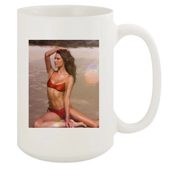 Alessandra Ambrosio 15oz White Mug