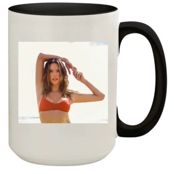 Alessandra Ambrosio 15oz Colored Inner & Handle Mug