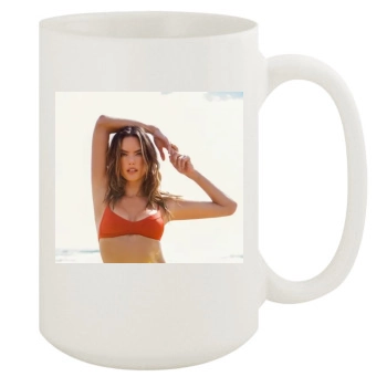 Alessandra Ambrosio 15oz White Mug