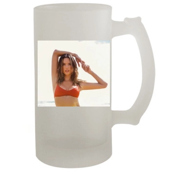 Alessandra Ambrosio 16oz Frosted Beer Stein