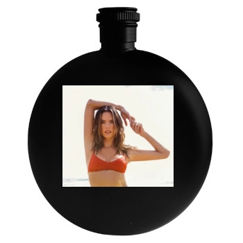 Alessandra Ambrosio Round Flask