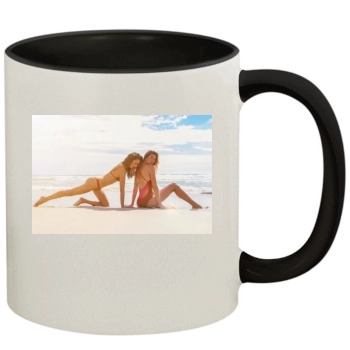 Alessandra Ambrosio 11oz Colored Inner & Handle Mug