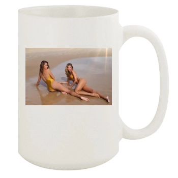 Alessandra Ambrosio 15oz White Mug