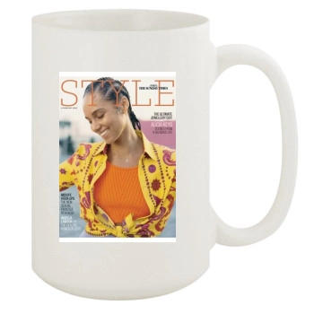 Alicia Keys 15oz White Mug