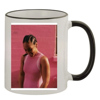 Alicia Keys 11oz Colored Rim & Handle Mug