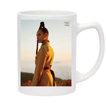 Alicia Keys 14oz White Statesman Mug