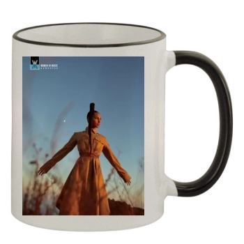 Alicia Keys 11oz Colored Rim & Handle Mug