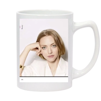 Amanda Seyfried 14oz White Statesman Mug