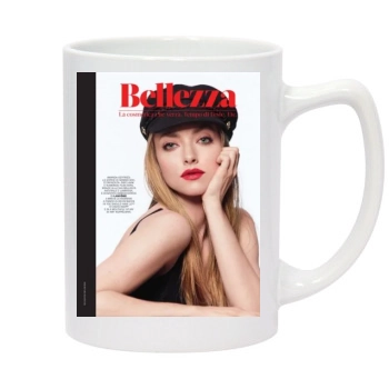 Amanda Seyfried 14oz White Statesman Mug