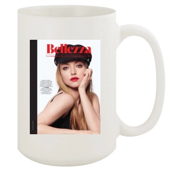 Amanda Seyfried 15oz White Mug