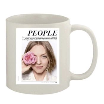 Amanda Seyfried 11oz White Mug