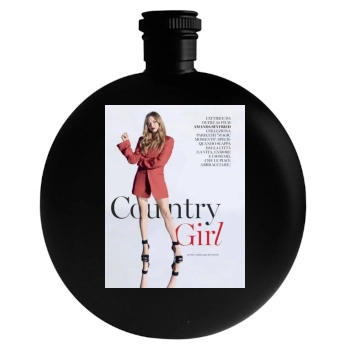 Amanda Seyfried Round Flask