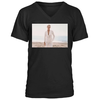 Amber Valletta Men's V-Neck T-Shirt