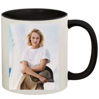 Amber Valletta 11oz Colored Inner & Handle Mug