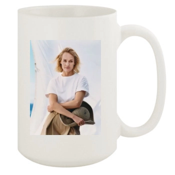 Amber Valletta 15oz White Mug