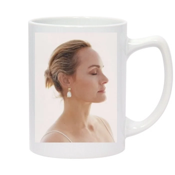 Amber Valletta 14oz White Statesman Mug