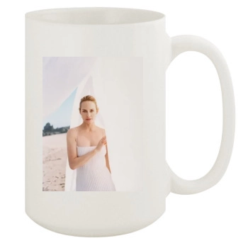 Amber Valletta 15oz White Mug