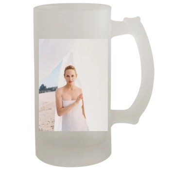 Amber Valletta 16oz Frosted Beer Stein