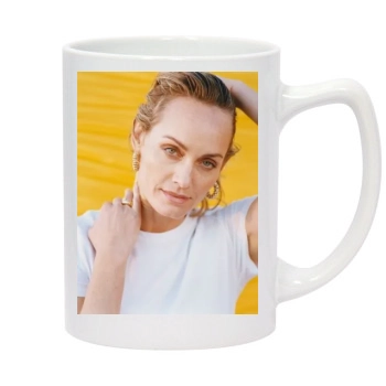 Amber Valletta 14oz White Statesman Mug