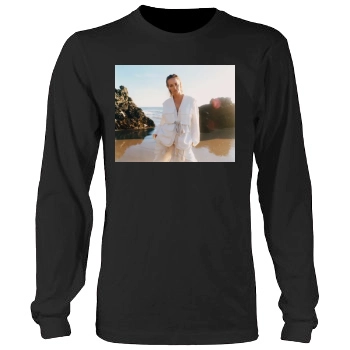 Amber Valletta Men's Heavy Long Sleeve TShirt