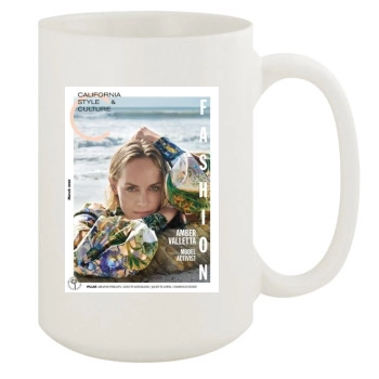 Amber Valletta 15oz White Mug