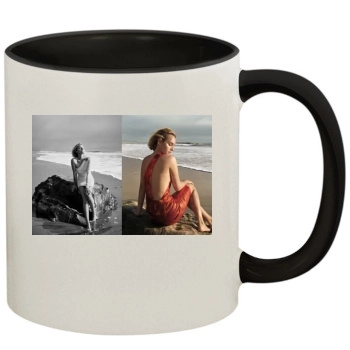 Amber Valletta 11oz Colored Inner & Handle Mug