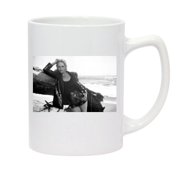 Amber Valletta 14oz White Statesman Mug