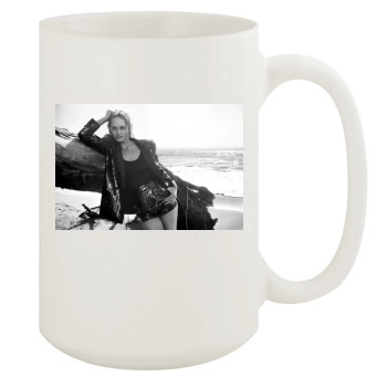 Amber Valletta 15oz White Mug