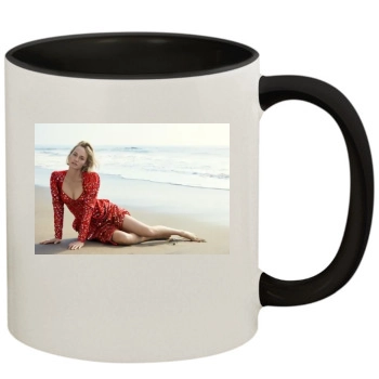 Amber Valletta 11oz Colored Inner & Handle Mug