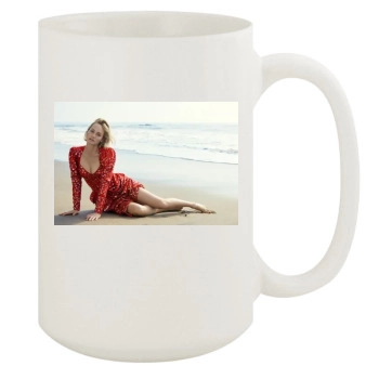 Amber Valletta 15oz White Mug