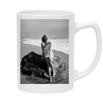 Amber Valletta 14oz White Statesman Mug